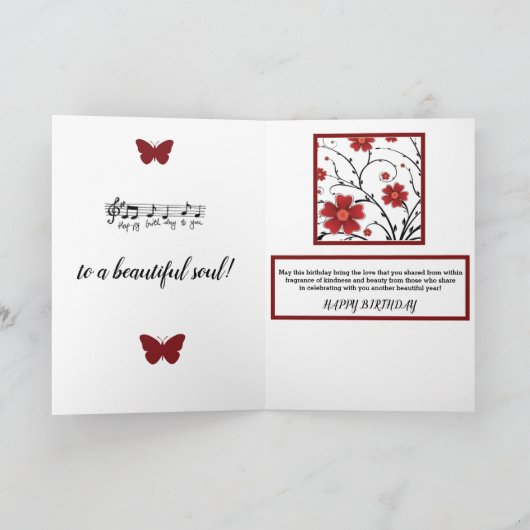 美しい表現 カード (内部)