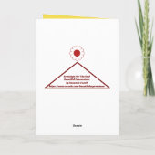 美しい表現 カード (裏面)