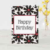 美しい表現 カード (黄色い花)