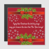 美しい表現 – クリスマスカード (正面/裏面)