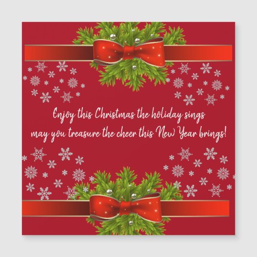 美しい表現 – クリスマスカード (正面)