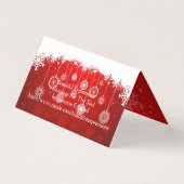 美しい表現-クリスマスカード (裏面)