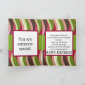 美しい表現 – グリーティングカード (内部)