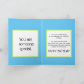 美しい表現 – グリーティングカード (内部)