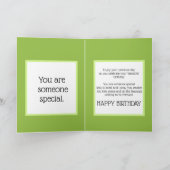 美しい表現 – グリーティングカード (内部)