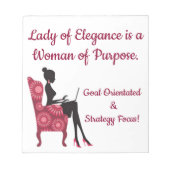 美しい表現 ノートパッド (正面)