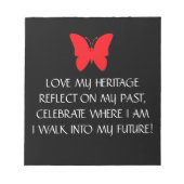 美しい表現 ノートパッド (正面)