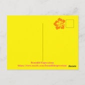 美しい表現 ポストカード (裏面)