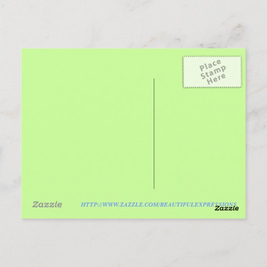 美しい表現 ポストカード (裏面)