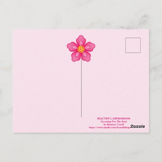 美しい表現 ポストカード (裏面)