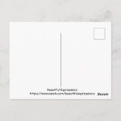 美しい表現 ポストカード (裏面)