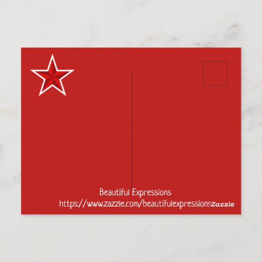 美しい表現 ポストカード (裏面)