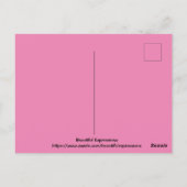 美しい表現 ポストカード (裏面)