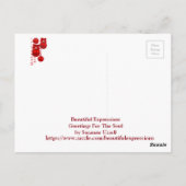 美しい表現 ポストカード (裏面)