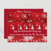 美しい表現 – 休日はがき シーズンポストカード (正面/裏面)