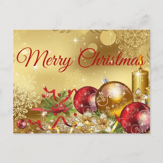 美しい表現 – 休日 ポストカード (正面)