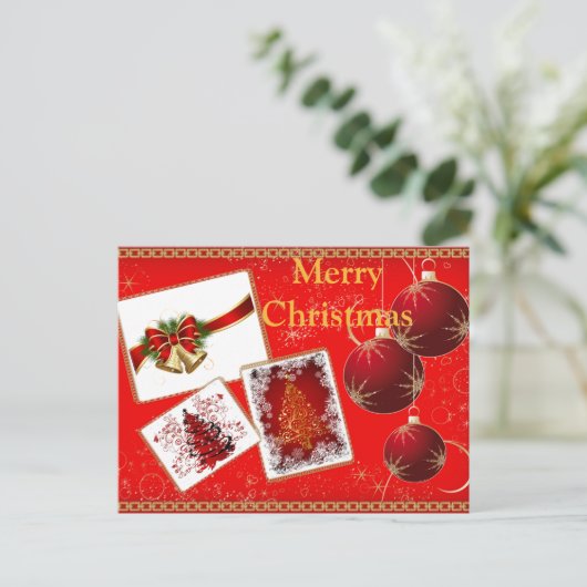 美しい表現 – 休日 ポストカード (スタンド正面)