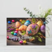 美しい装飾フェスティバルイースターエッグ シーズンカード (スタンド正面)