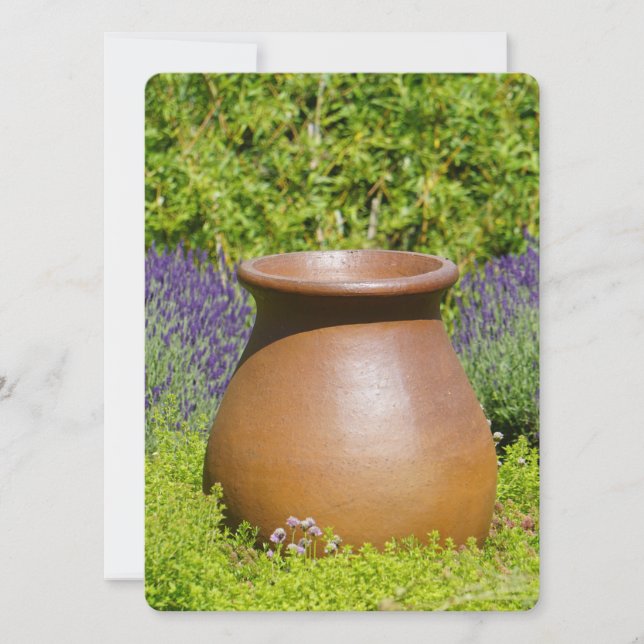 美しい装飾ポット (正面)