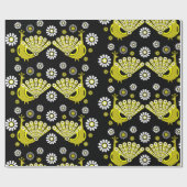 美しい装飾孔雀 ラッピングペーパー (フラット)