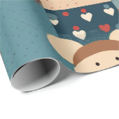 美しい装飾心のこもったシックな父の日 ラッピングペーパー (ロールコーナー)