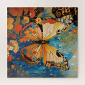 美しい装飾蝶フローラ ジグソーパズル (横)