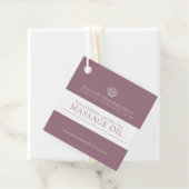 美しい製品ダークピンク原料バーコードラベル フェイバータグ (インサイチュ)