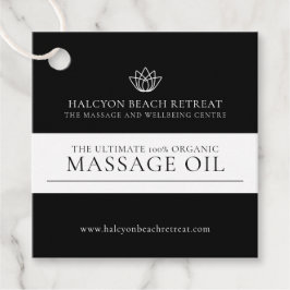 美しい製品モノ原料バーコードQRラベル フェイバータグ