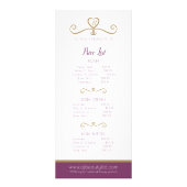 美しい製品価格表及び注文リーフレット ラックカード (正面)