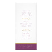 美しい製品価格表及び注文リーフレット ラックカード (裏面)