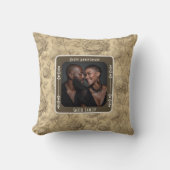 美しい記念品 50周年記念 結婚  クッション (正面)