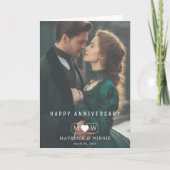 美しい記念日グリーティングカード カード (正面)