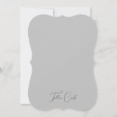 美しい詩のカード - 母への贈り物 カード (裏面)