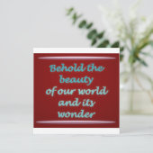 美しい詩の芸術を見る 招待状 (スタンド正面)