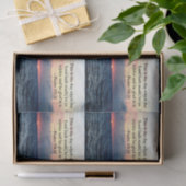 美しい詩編118:24日の出の海 薄葉紙 (ギフト)