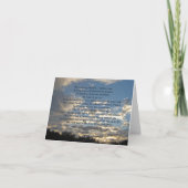 美しい詩編23ノテカード カード (正面)