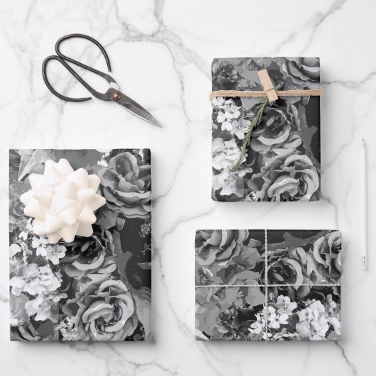 美しい詳細2 ラッピングペーパーシート (正面)