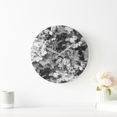 美しい詳細2 ラージ壁時計 (ホーム)