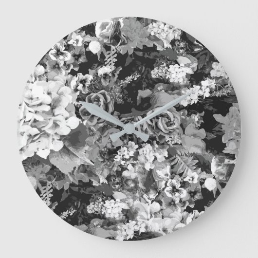 美しい詳細2 ラージ壁時計 (正面)