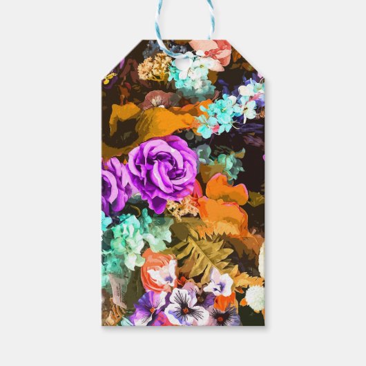 美しい詳細 ギフトタグ (正面)