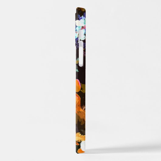 美しい詳細 iPhoneケース (左側面)