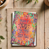 美しい誕生日の引用素敵な花 カード