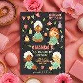 美しい誕生日パーティー | おもしろい女子デー 招待状