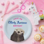 美しい誕生日素晴らしかわいい写真を撮る ペーパープレート (パーティー)