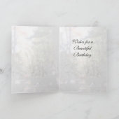 美しい誕生日 カード (内部)