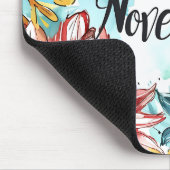 美しい誕生月の花/11月 マウスパッド (コーナー)