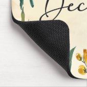 美しい誕生月の花/12月 マウスパッド (コーナー)