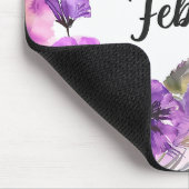 美しい誕生月の花/2月 マウスパッド (コーナー)