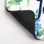 美しい誕生月の花/7月 マウスパッド (コーナー)