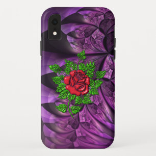 美しい象徴的な赤いバラ iPhone XRケース